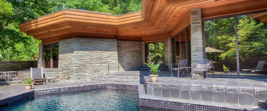 pool-area-of-modern-home